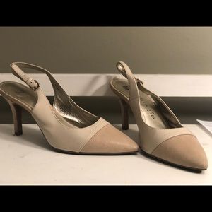 Anne Klein Sling Back Heels